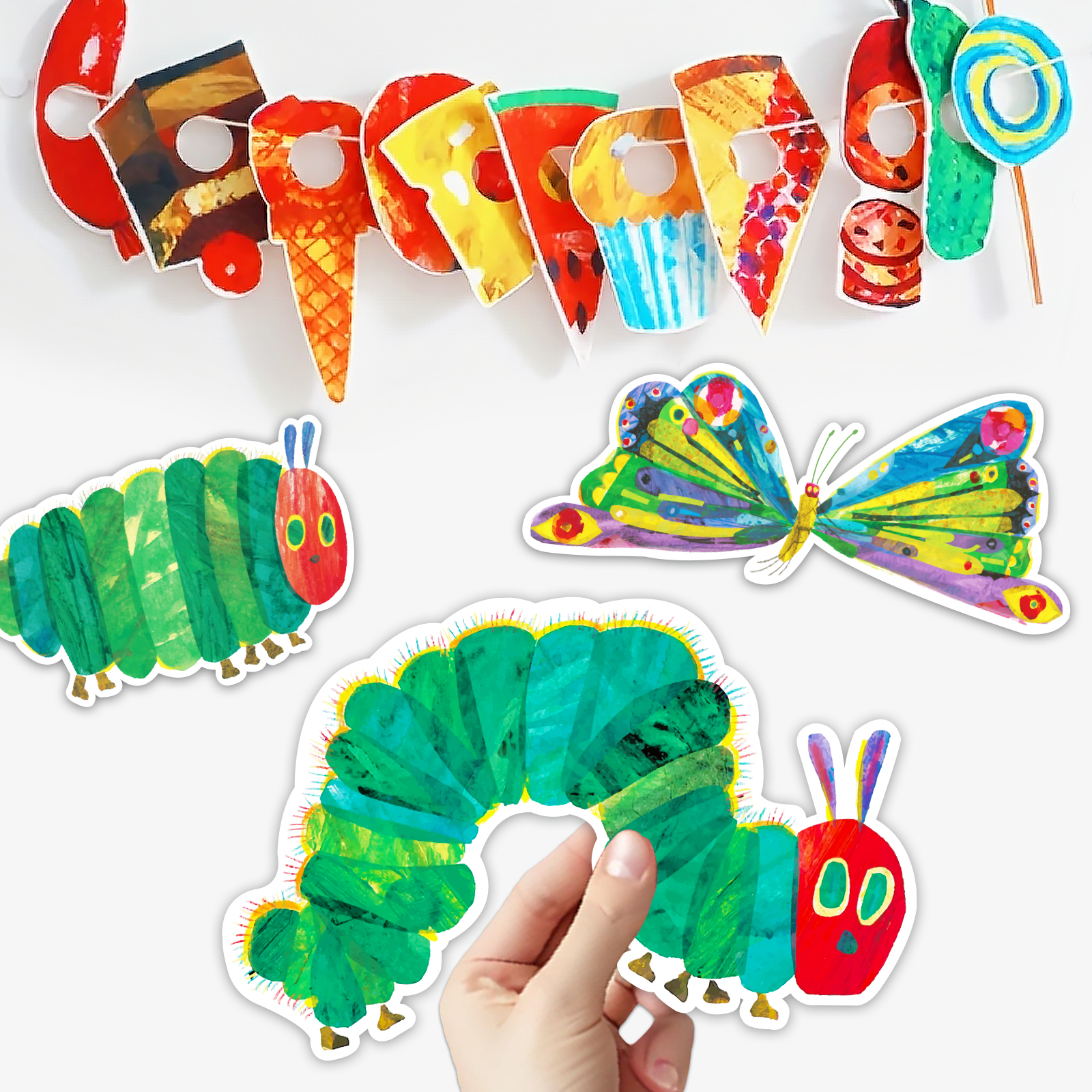 Kids Toys Very - 34Pcs The Very Hungry Caterpillar Felt