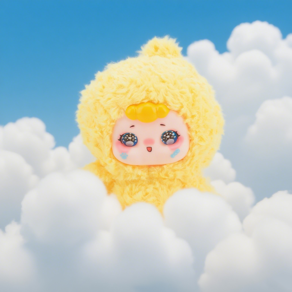Kids Toys Movie - Cute Random Face Duck Plush Toy