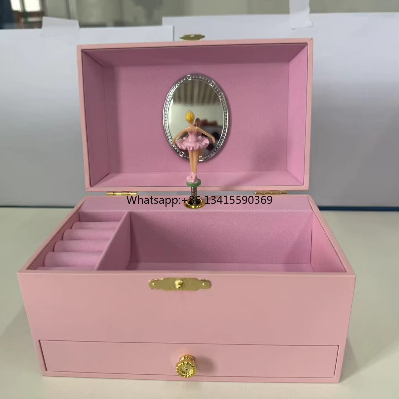 Kids Toys Manufacturers - Ever Bright 7-Inch Pink Ballet Wooden