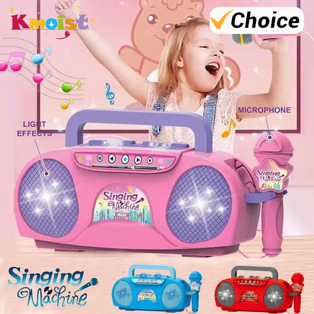 Kids Microphone Karaoke - Music Instrument Microphone Karaoke Machine with