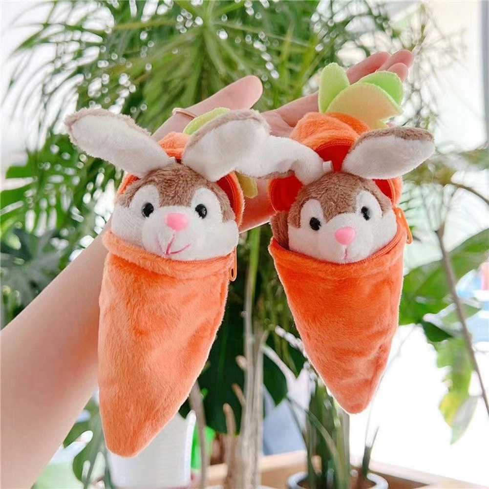 Kids Zip Toys - Cute Easter Bunny Plush Toy Personalised