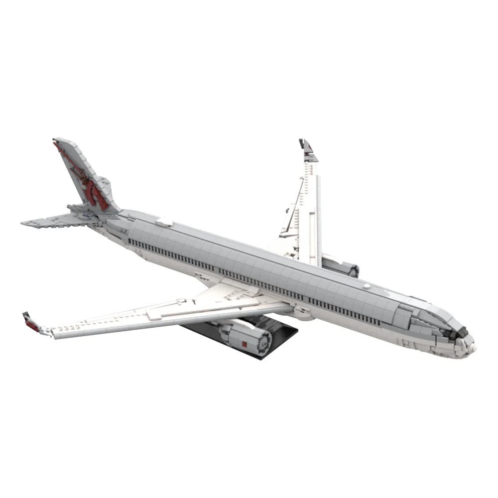 Kids Toys Qatar - MOC-233729 Qatar Airways Airbus A350-1000 Building