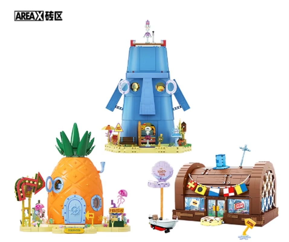 Areax Spongebob Bikini Bottom  - огляд і ціна Kids Toys China