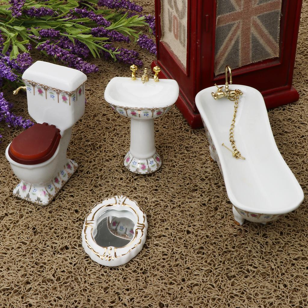 Dollhouse Bathroom Accessories - огляд і ціна Kids Toys Shop