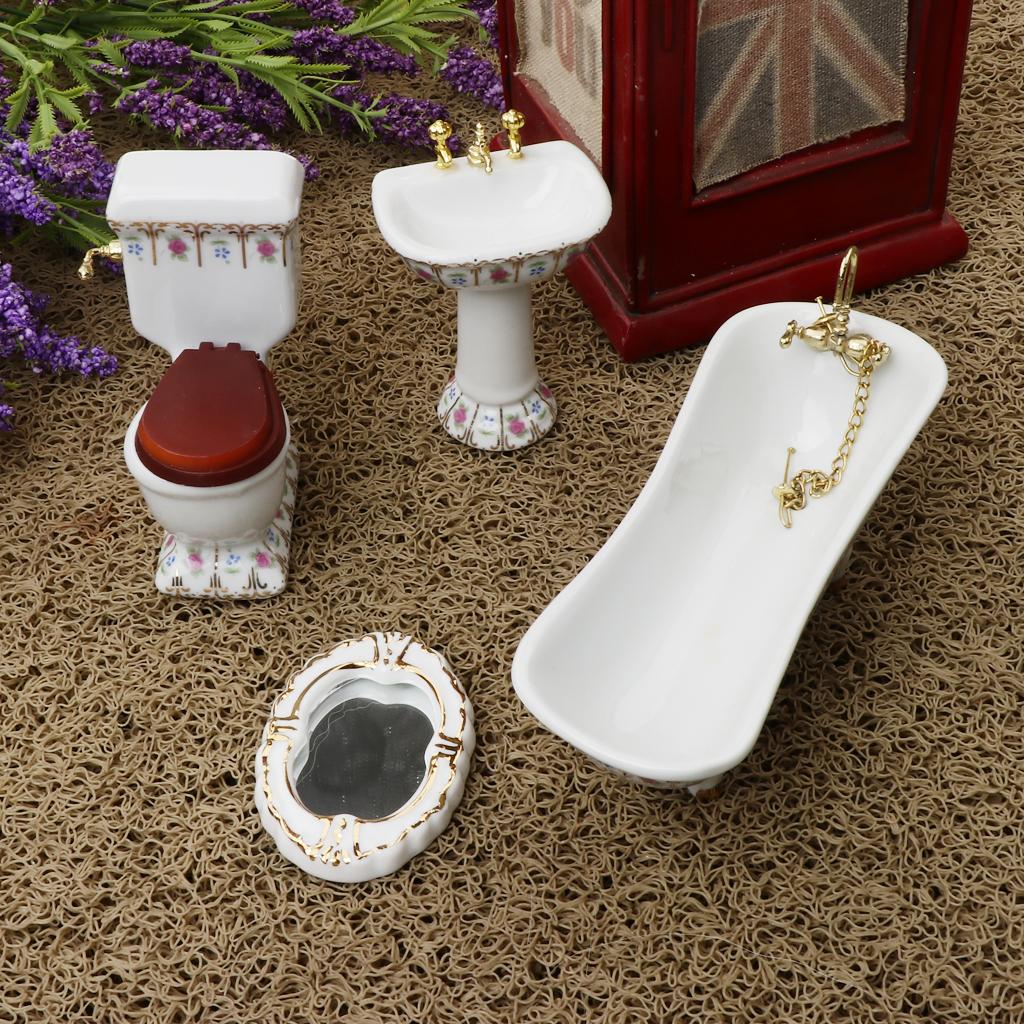 Dollhouse Bathroom Accessories - огляд і ціна Kids Toys Shop