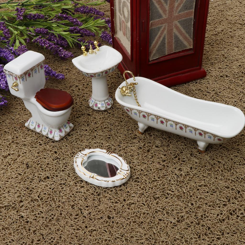 Dollhouse Bathroom Accessories - огляд і ціна Kids Toys Shop