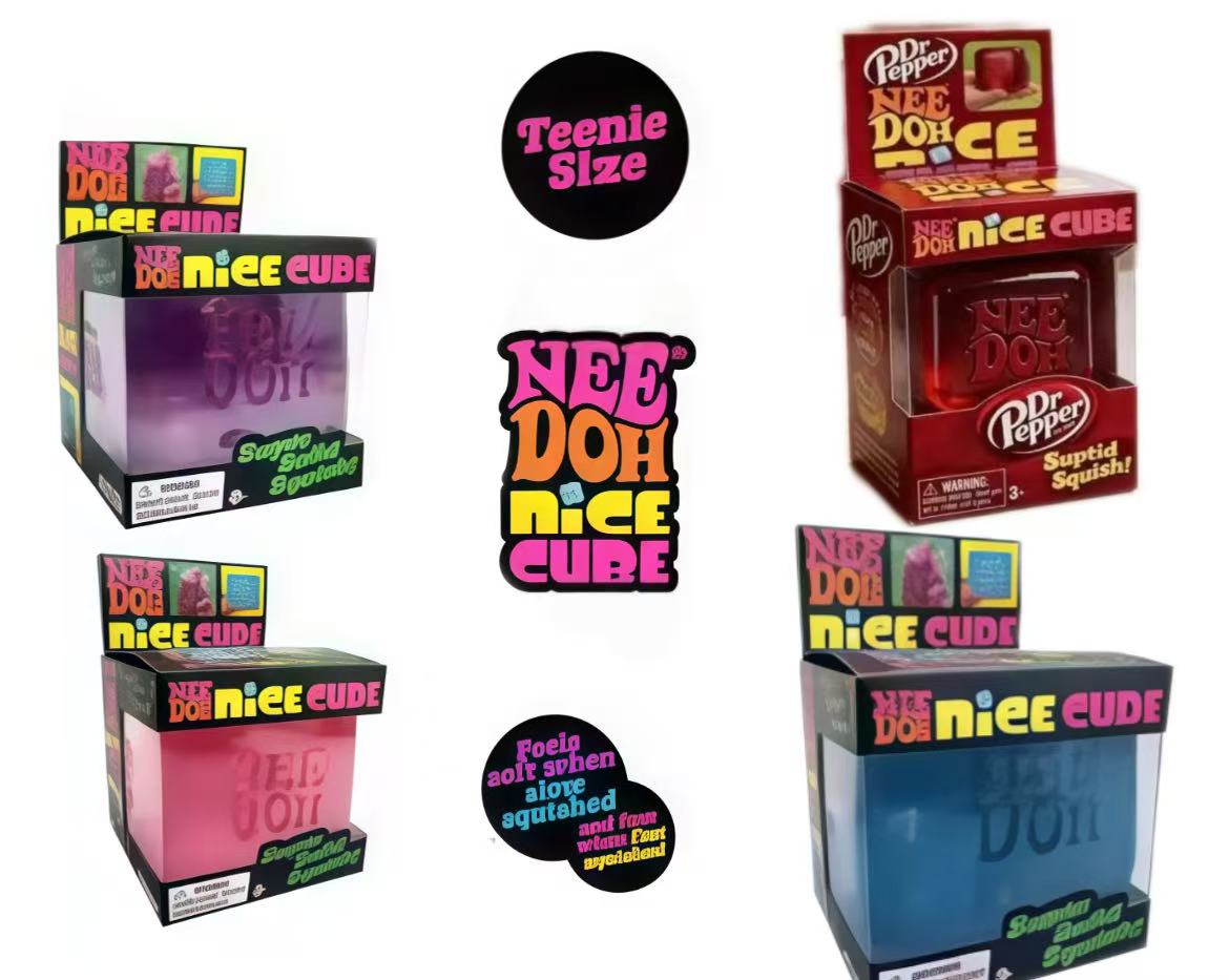 Dr Pepper x NeeDoh Nice Cube S - огляд і ціна Kids Toys China