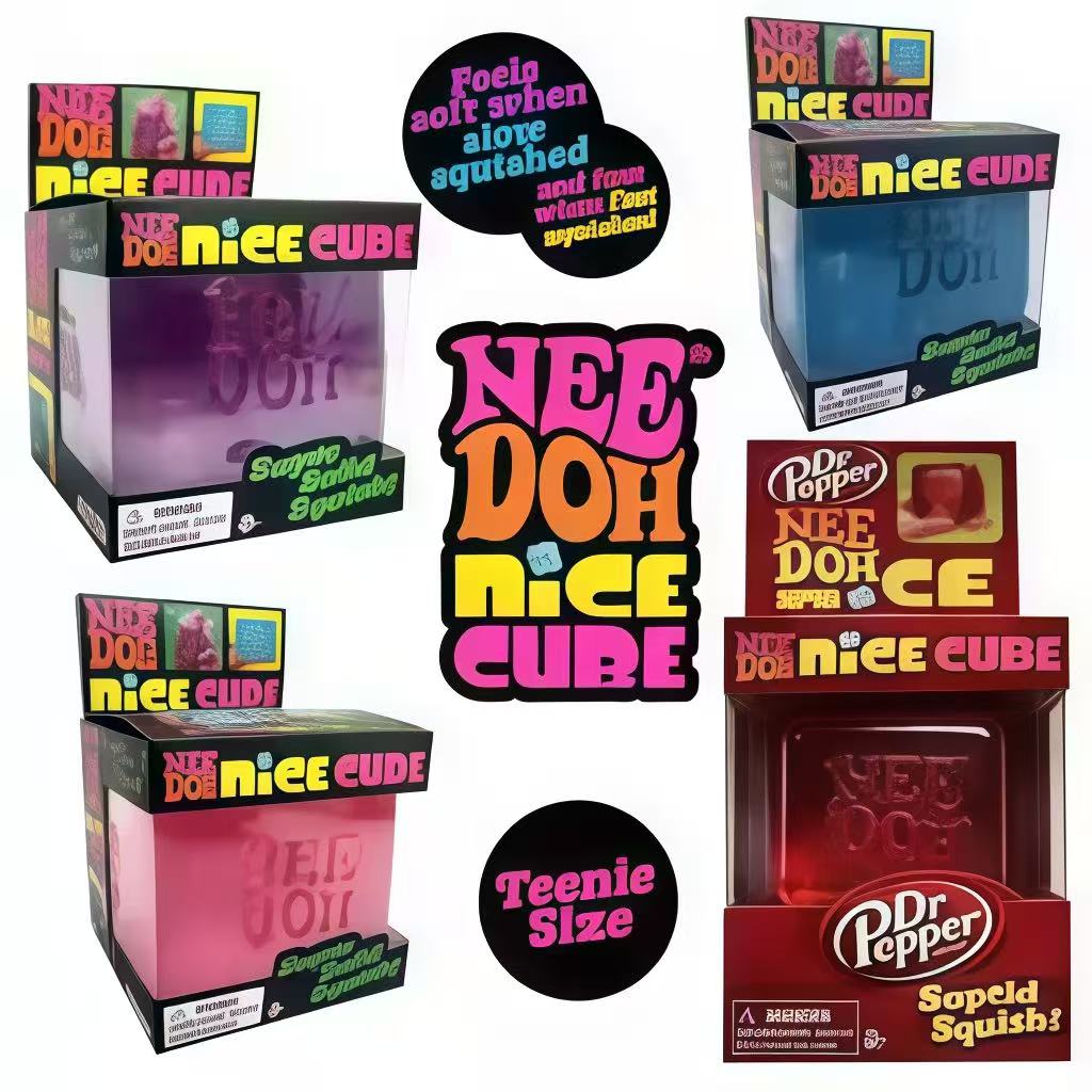 Dr Pepper x NeeDoh Nice Cube S - огляд і ціна Kids Toys China