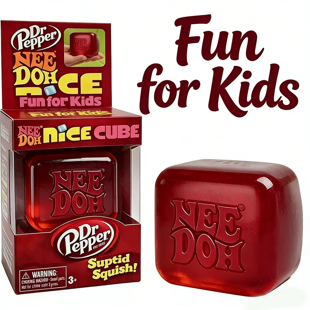 Dr Pepper x NeeDoh Nice Cube S - огляд і ціна Kids Toys China