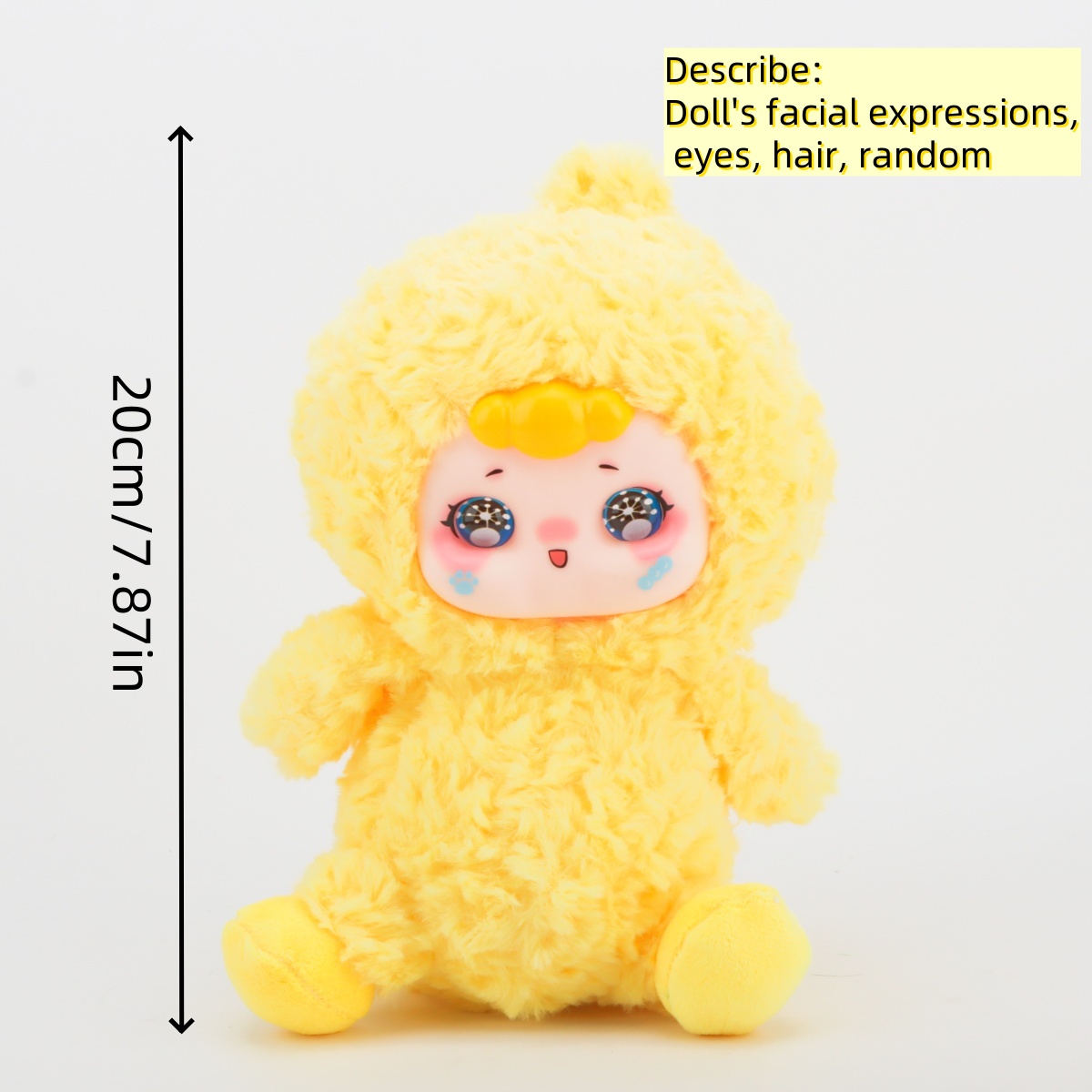 Cute Random Face Duck Plush To - огляд і ціна Kids Toys Movie
