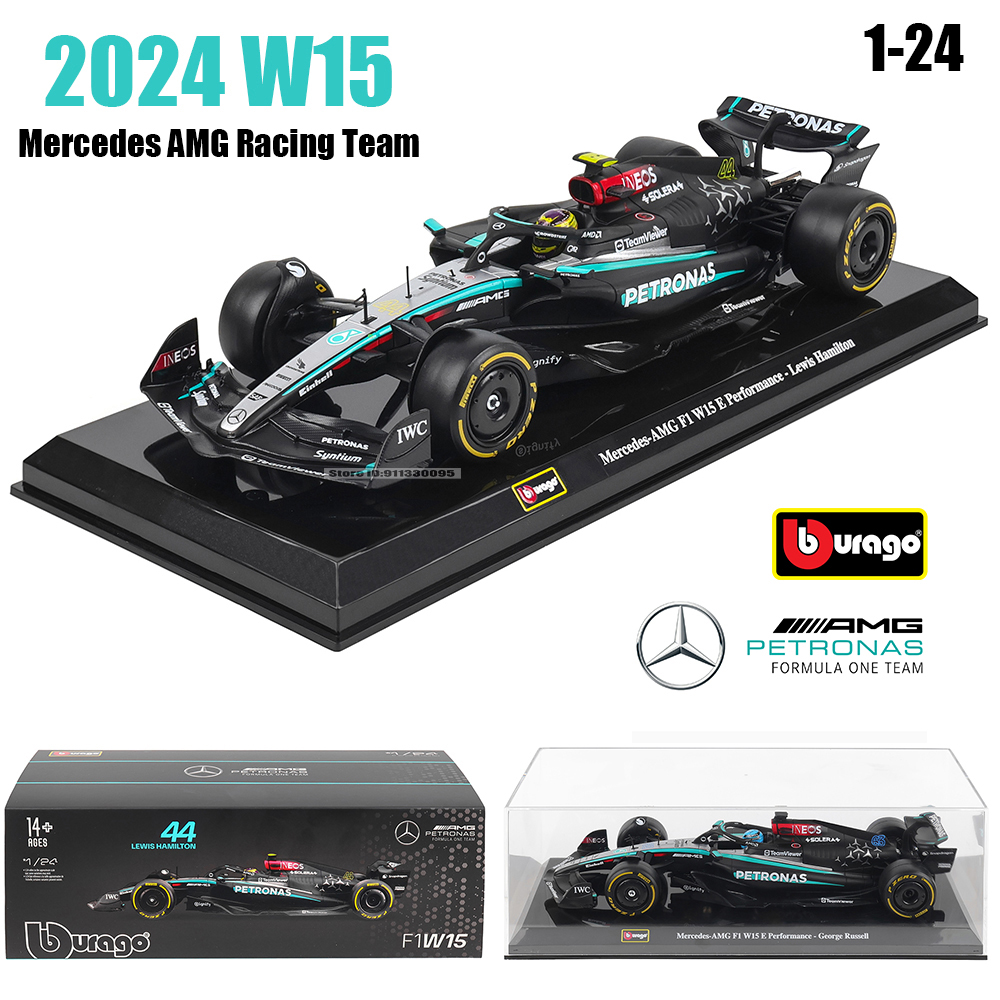 Bburago 1:24 2024 F1 Mercedes- - огляд і ціна Kids Toys John Lewis