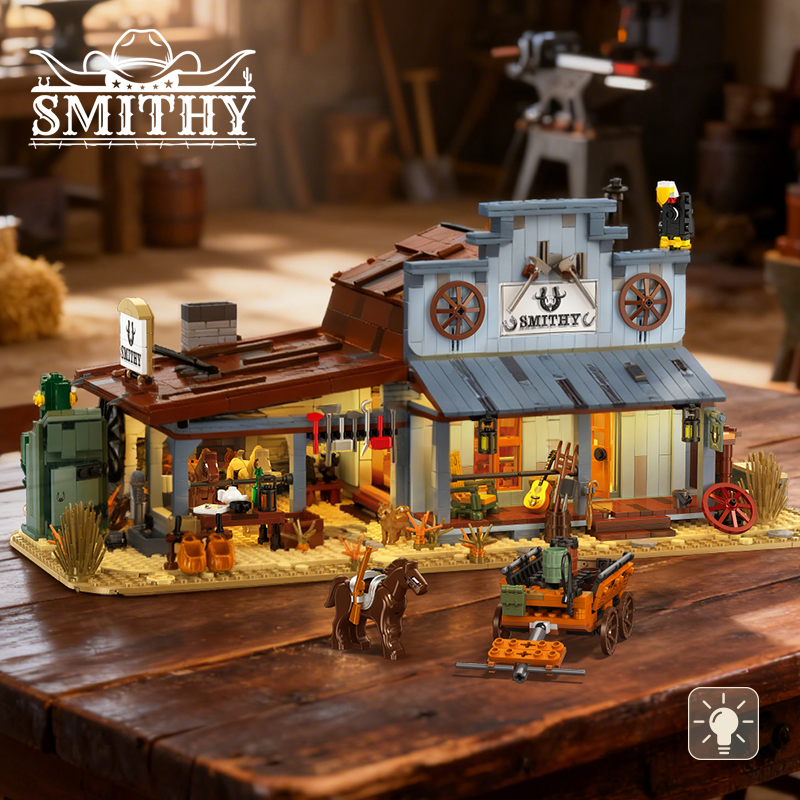 2718PCS Retro Blacksmith Shop  - огляд і ціна Kids Toys Shop