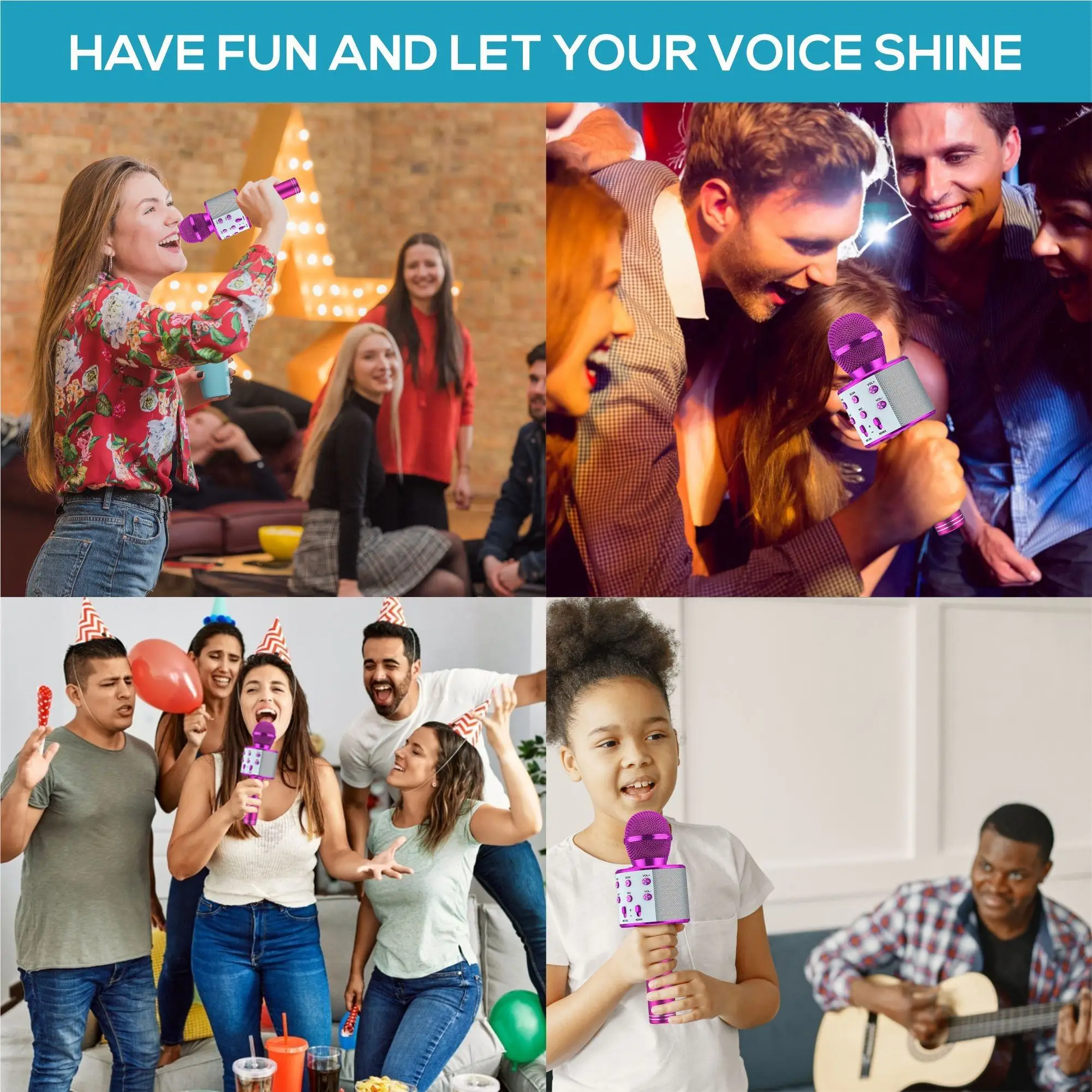 Kids Karaoke Microphone,  Kids - огляд і ціна Kids Microphone Karaoke