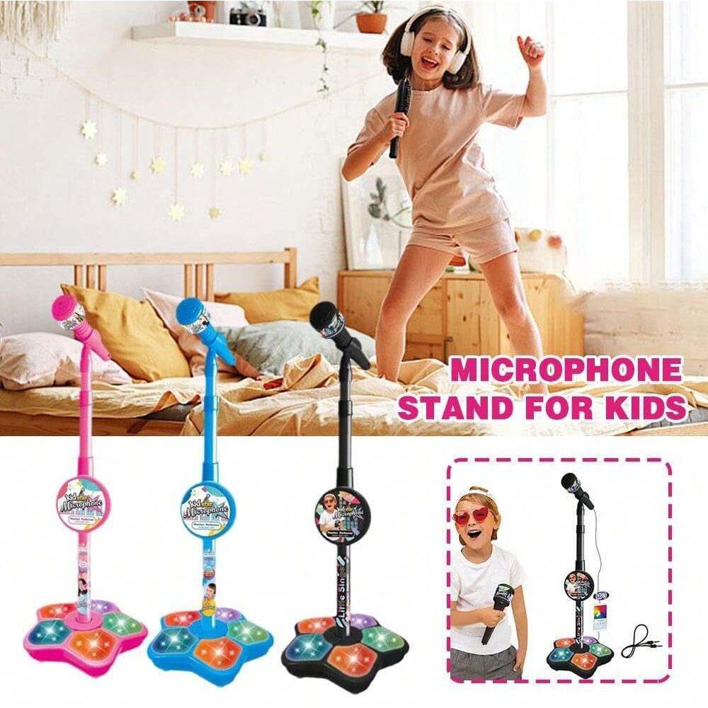 Kids Microphone Stand Toy, Por - огляд і ціна Kids Microphone Karaoke