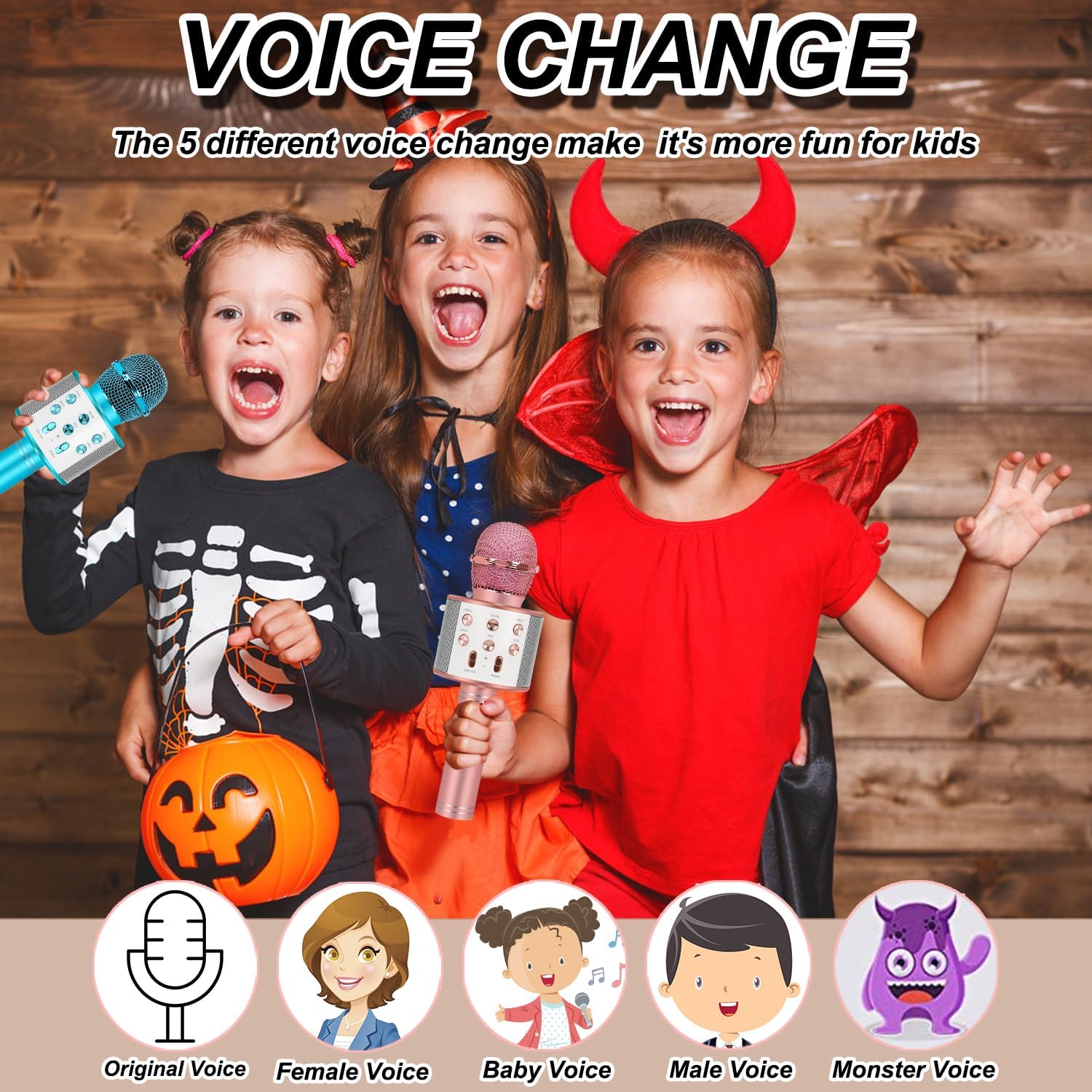 Kids Karaoke Microphone for Gi - огляд і ціна Kids Microphone Karaoke