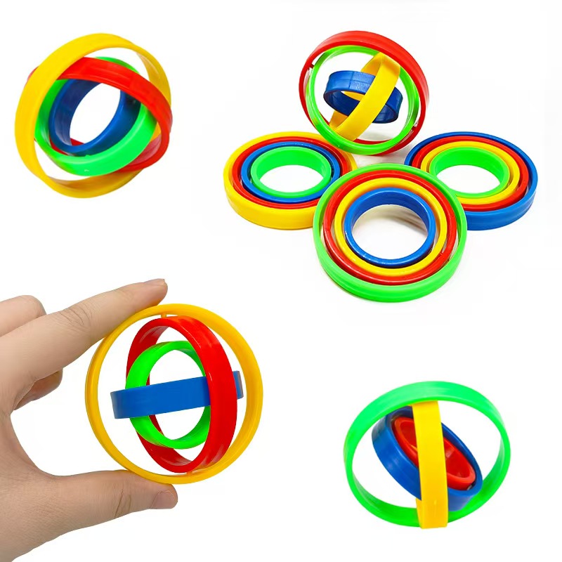 2PCS Infinite Flip 3D Spin Top - огляд і ціна Spin Top Gyro Toy