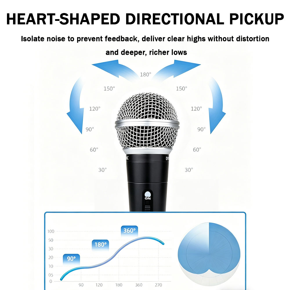 M-58 Professional Handheld Wir - огляд і ціна Kids Microphone Karaoke