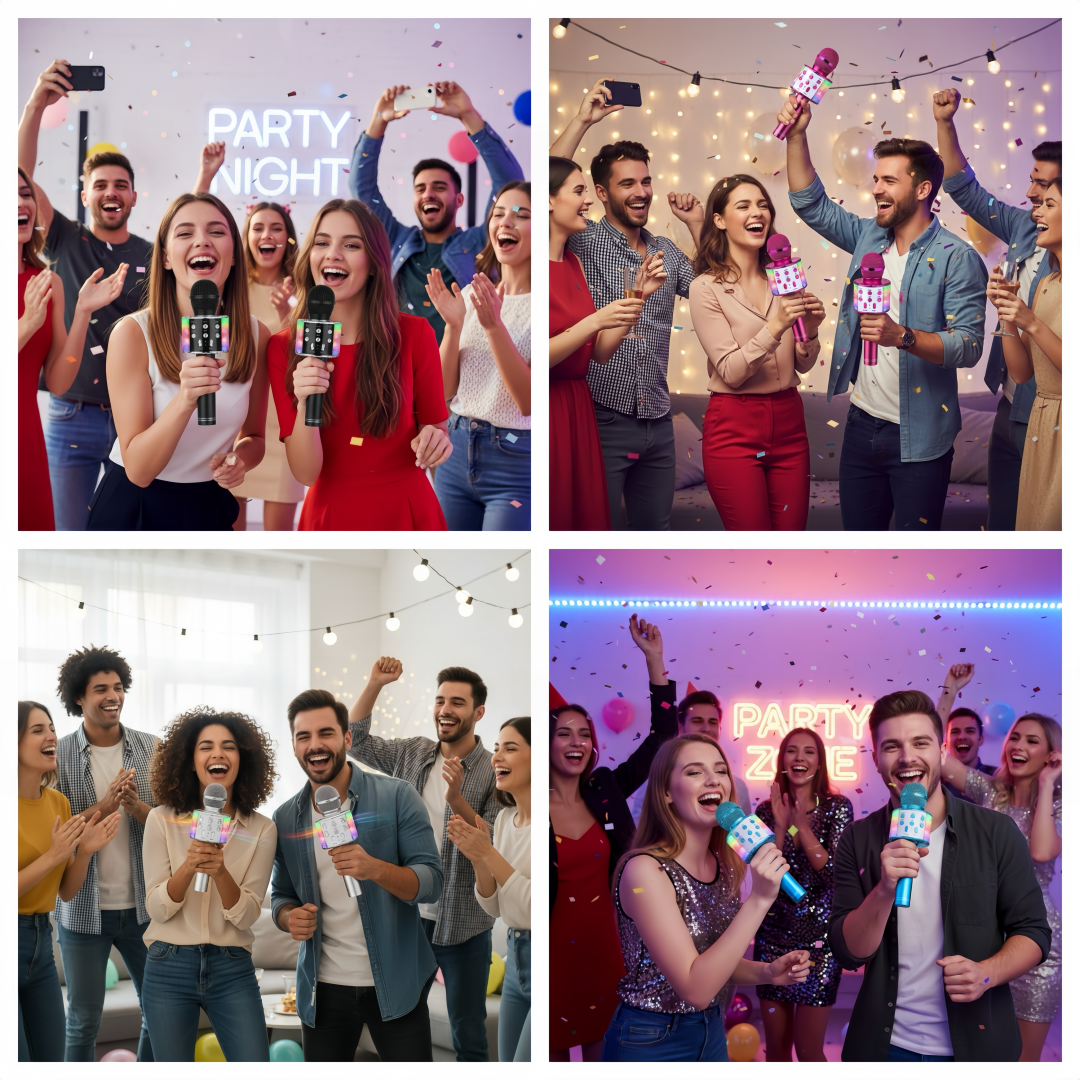 Bluetooth Karaoke Microphone W - огляд і ціна Kids Microphone Karaoke