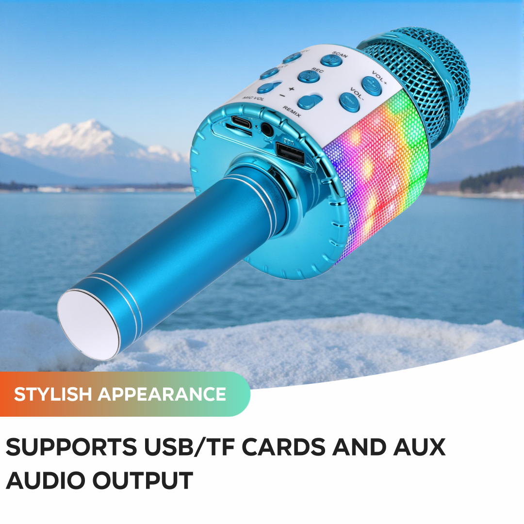 Bluetooth Karaoke Microphone W - огляд і ціна Kids Microphone Karaoke