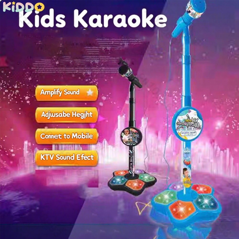 Kids Microphone with Stand Kar - огляд і ціна Kids Microphone Karaoke
