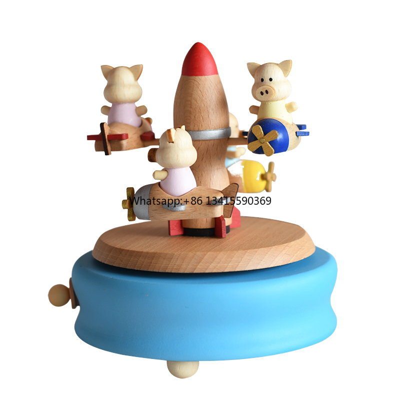 Colorful Wooden Animals Music  - огляд і ціна Kids Toys Manufacturers