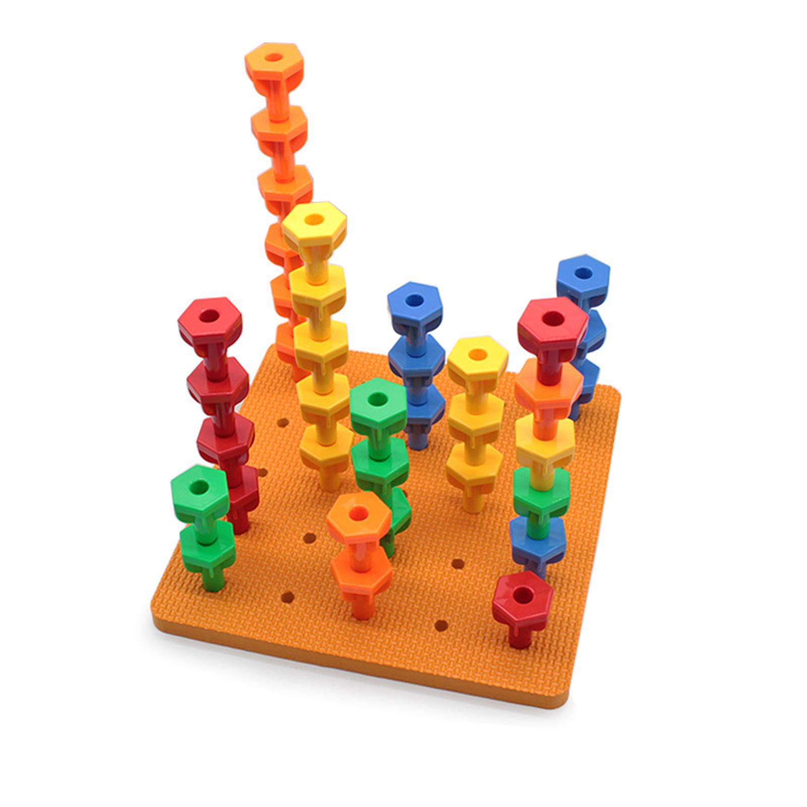 Stacking Pegboard Set Early Le - огляд і ціна Kids Toys Shop