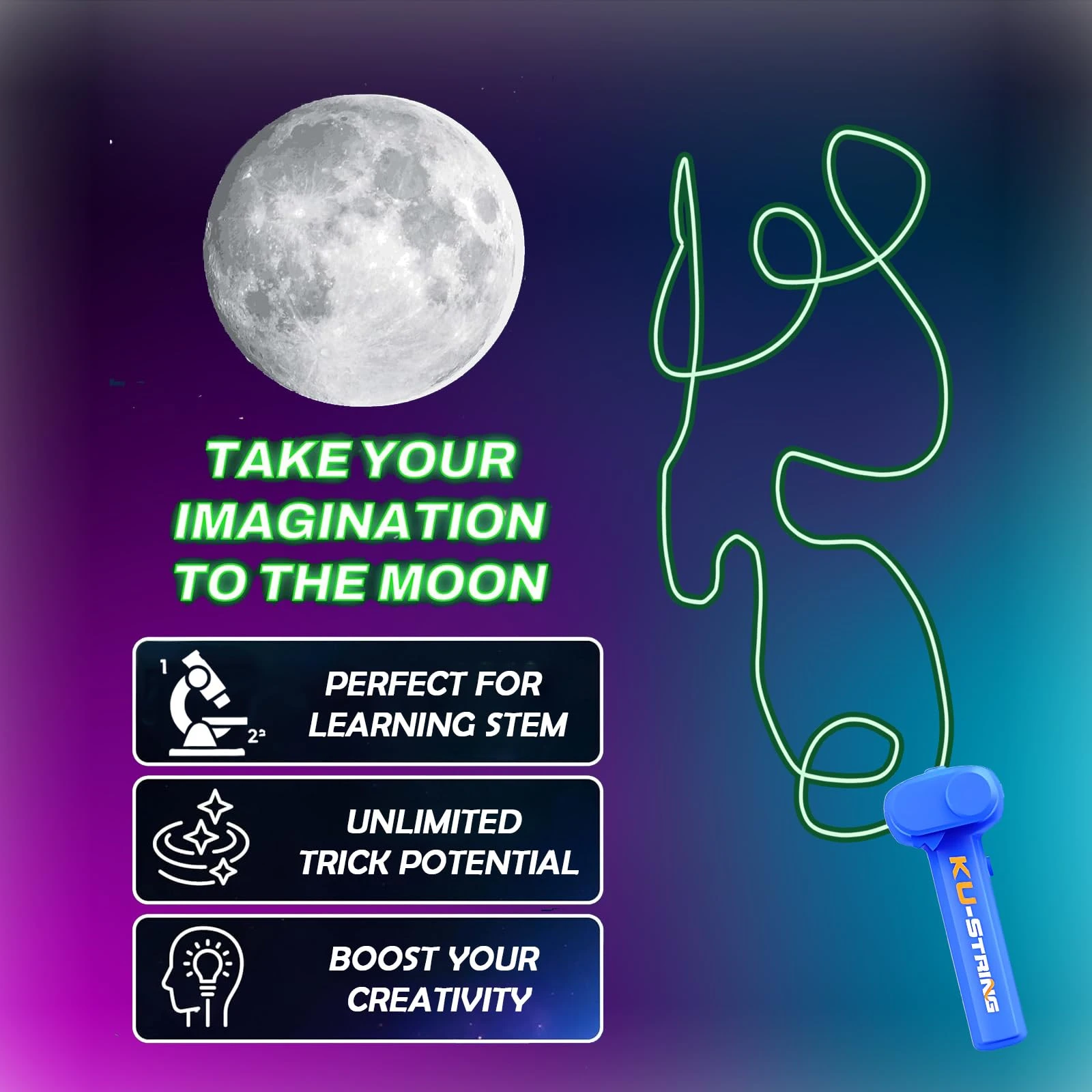 Luminous Rope Launcher Toy Zip - огляд і ціна Kids Zip Toys