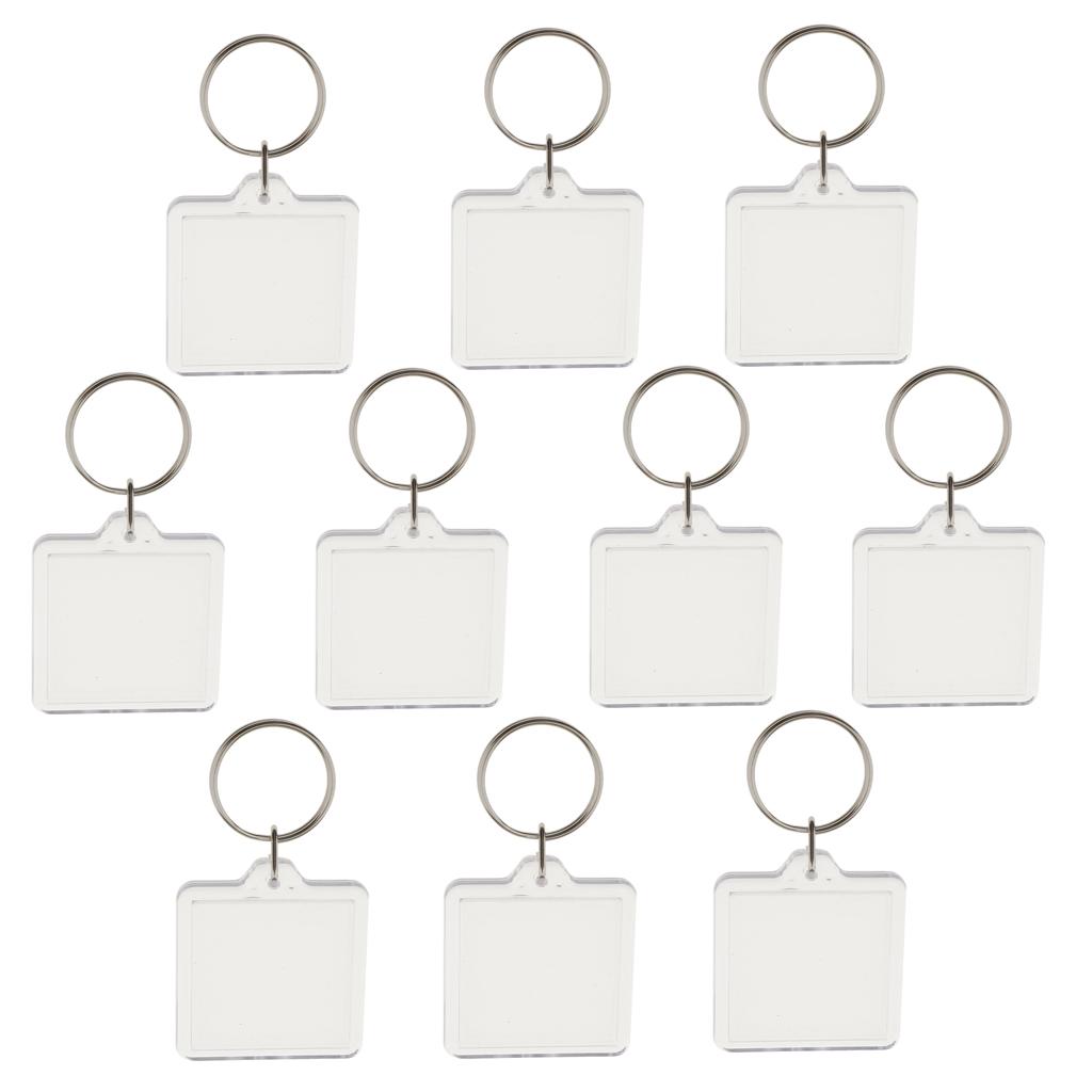 Acrylic Keychain Clear Key Rin - огляд і ціна Kids Toys Shop
