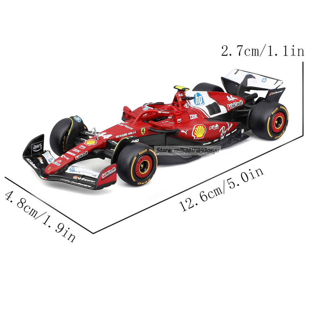 Bburago 1:43 F1 2025 Ferrari S - огляд і ціна Kids Toys John Lewis