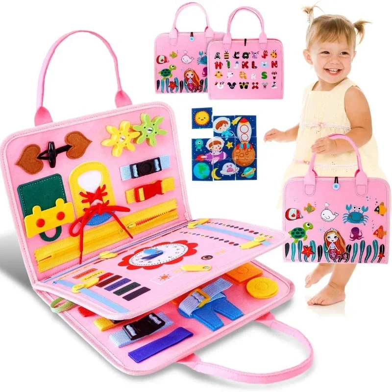 Kids Busy Board Buckle Montess - огляд і ціна Kids Zip Toys