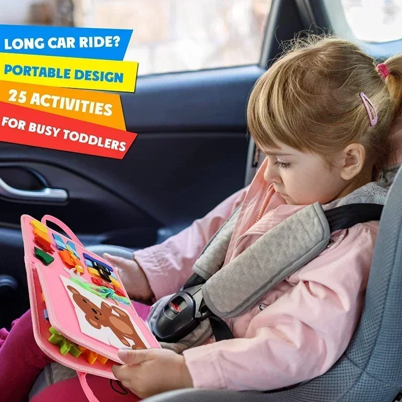 Kids Busy Board Buckle Montess - огляд і ціна Kids Zip Toys