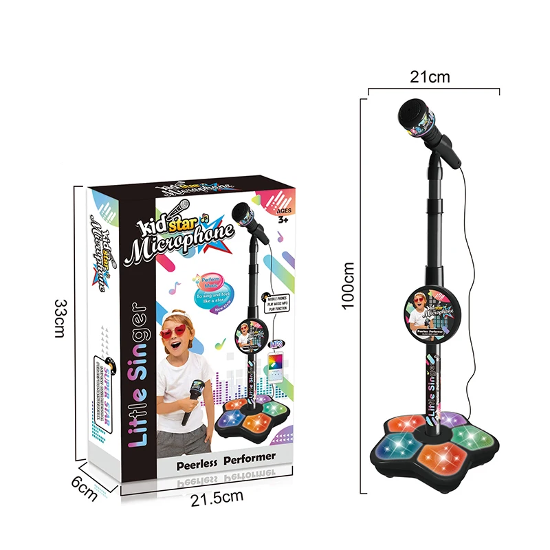 Kids Microphone with Stand Kar - огляд і ціна Kids Microphone Karaoke