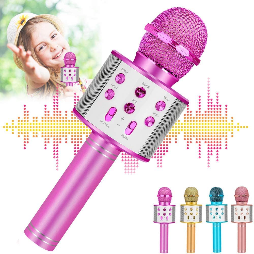 Handheld  Wireless Bluetooth K - огляд і ціна Kids Microphone Karaoke