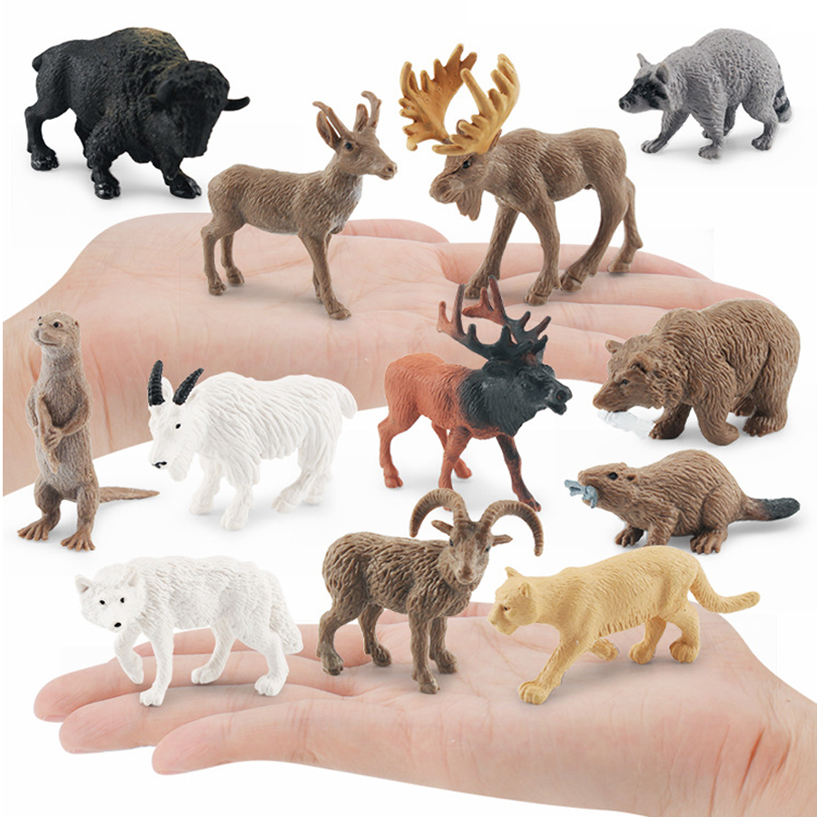 Realistic North American Anima - огляд і ціна Kids Toys China