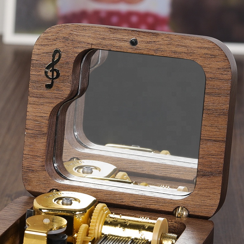 Natural Wooden Music Box Gold- - огляд і ціна Kids Toys Manufacturers