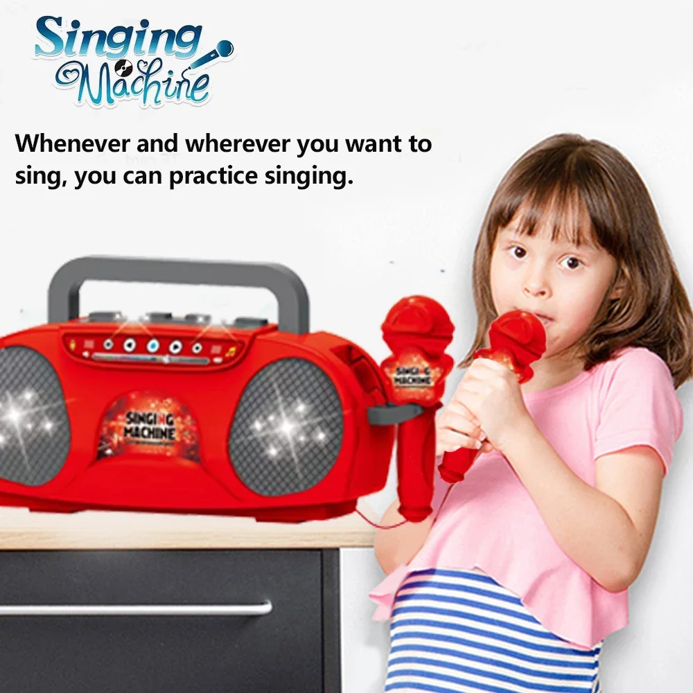 Karaoke Machine with Microphon - огляд і ціна Kids Microphone Karaoke