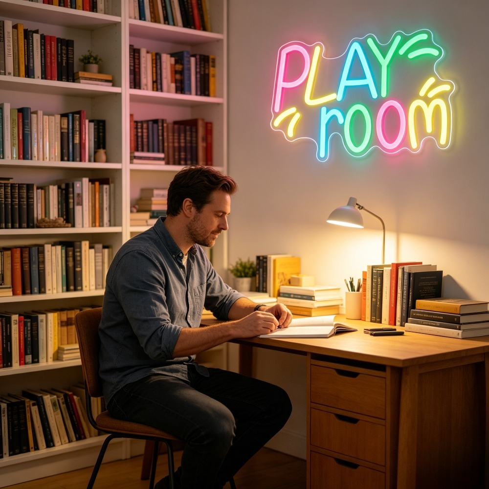 Play Room Neon Sign LED Night  - огляд і ціна Kids Play Zone Toys
