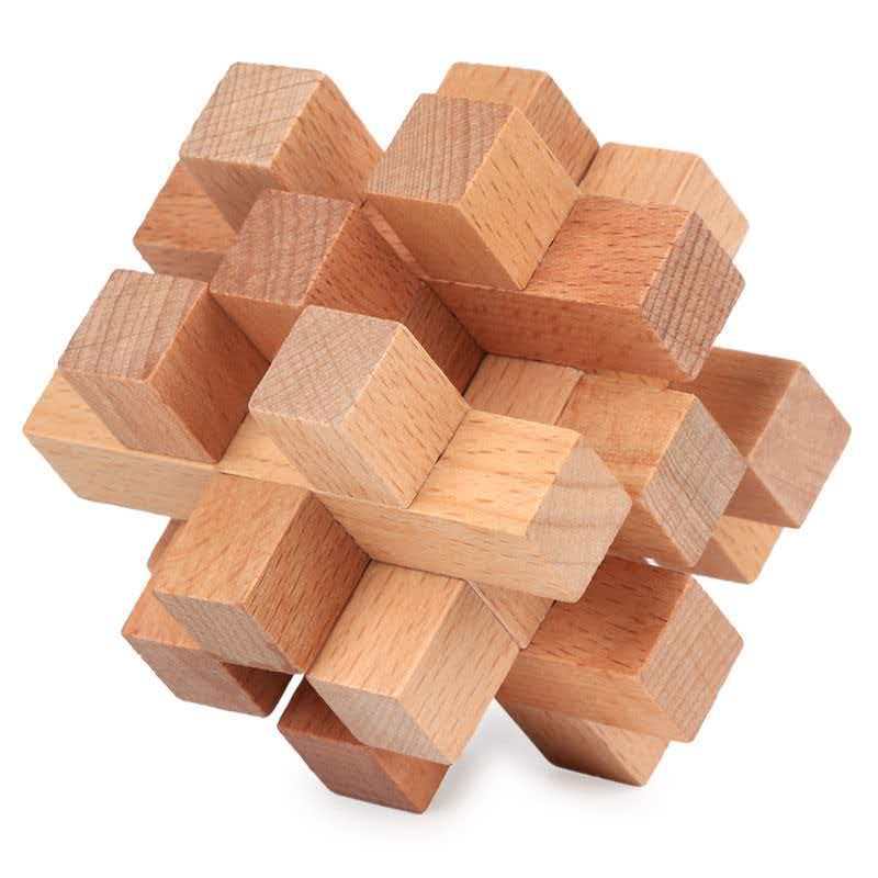 Very Difficult Wooden Luban Lo - огляд і ціна Kids Toys Very