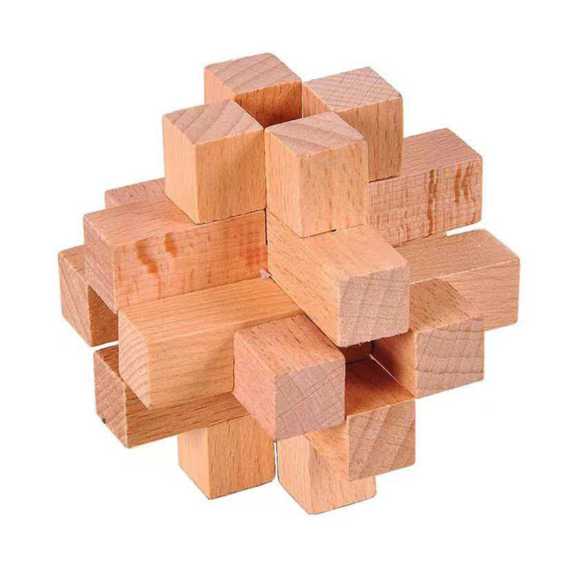 Very Difficult Wooden Luban Lo - огляд і ціна Kids Toys Very